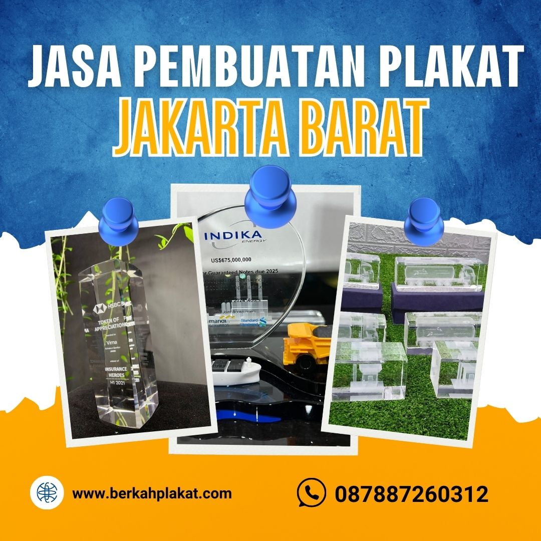 Jasa Pembuatan Plakat Jakarta Barat
