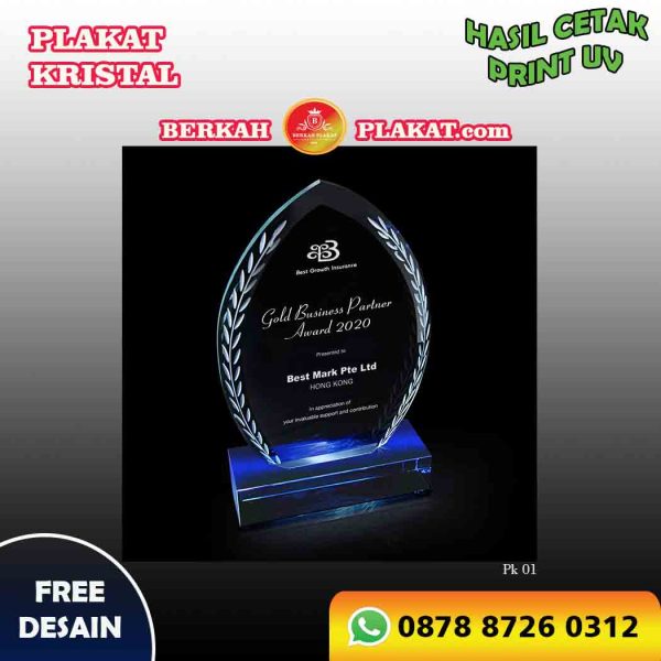 Plakat Kristal Custom