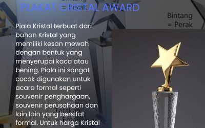 Jasa Pembuatan Plakat Kristal Jakarta Barat