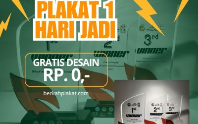 Plakat Custom Sehari Jadi Jakarta Barat
