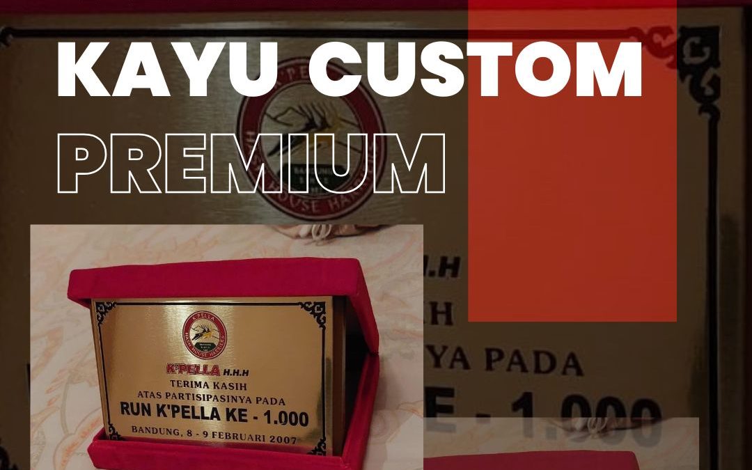 Plakat Kayu Custom Premium Terdekat Jakarta
