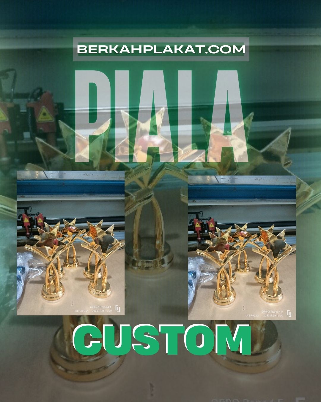 Piala Award Custom Terdekat Jakarta