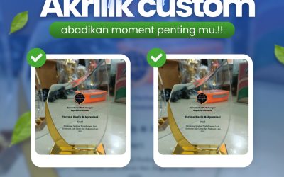 Custom Plakat Akrilik 1.5cm