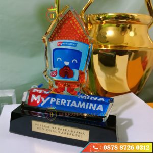 Plakat Penghargaan Pertamina