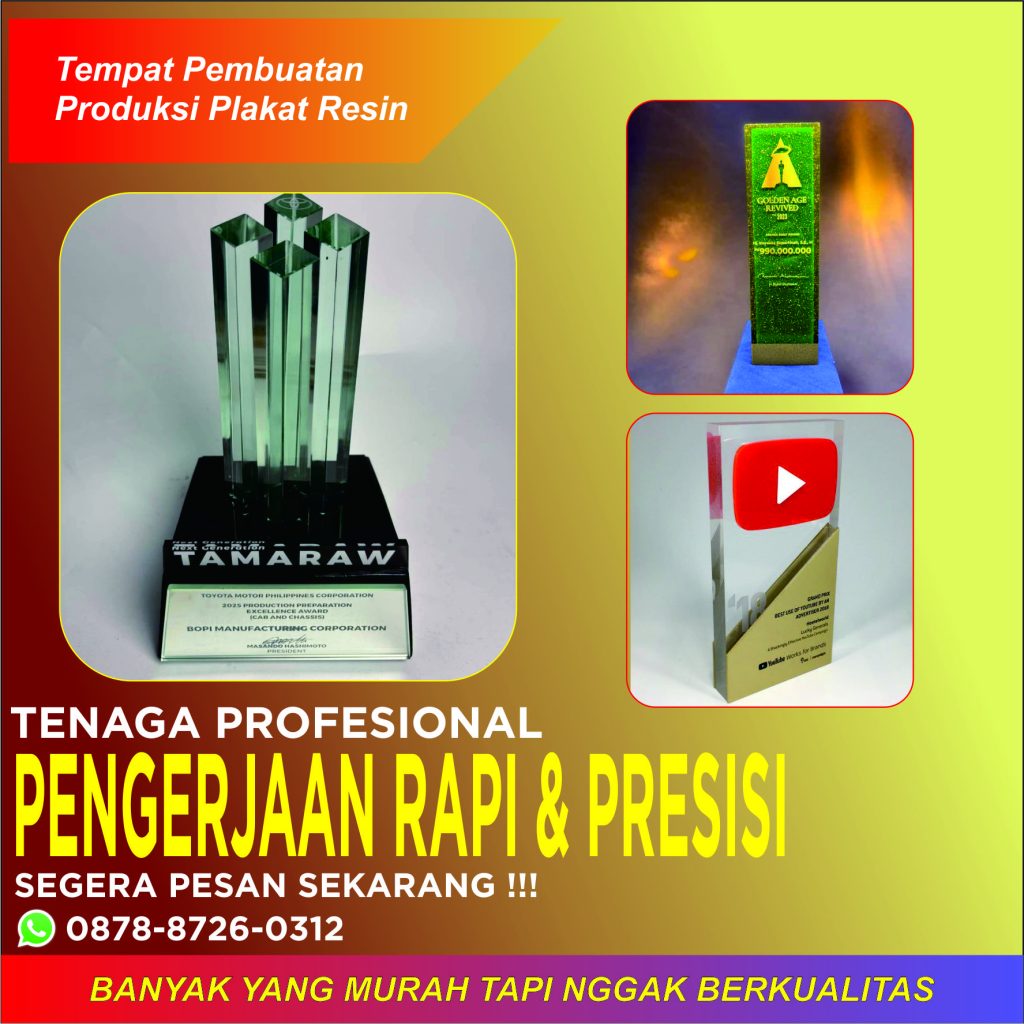 Tempat Produksi Plakat Resin