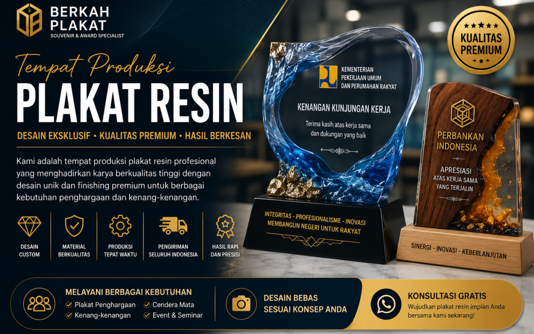 Tempat Produksi Plakat Resin