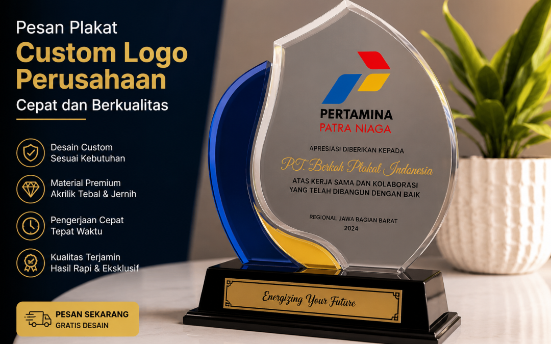 pesan plakat custom