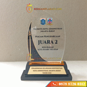 Plakat Penghargaan Walikota