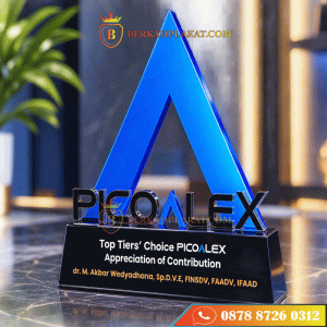 plakat custom logo perusahaan